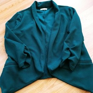 Green blazer